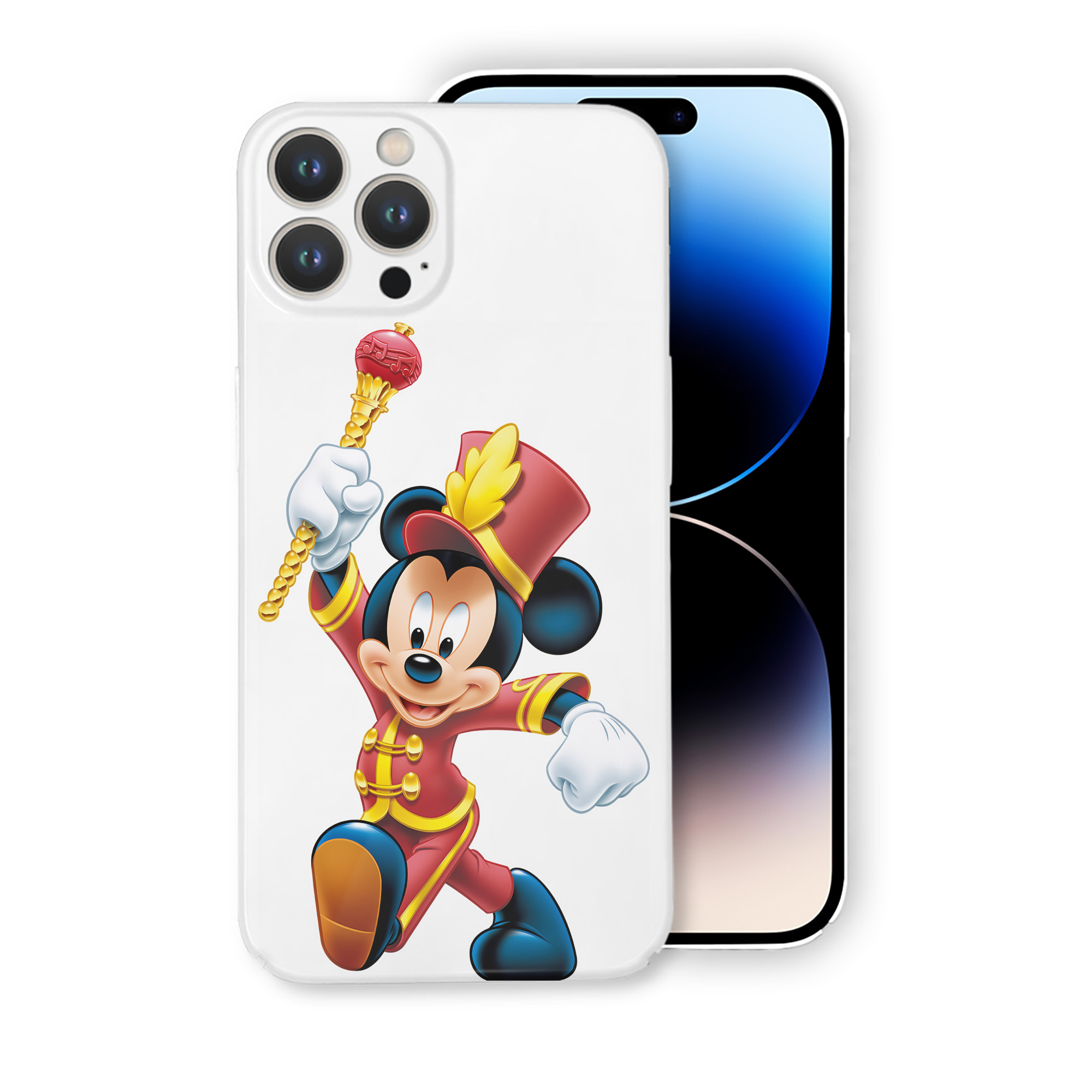 （画像用） ミッキーマウス Mickey Mouse 【iPhone 14シリーズ対応】ハードケース
